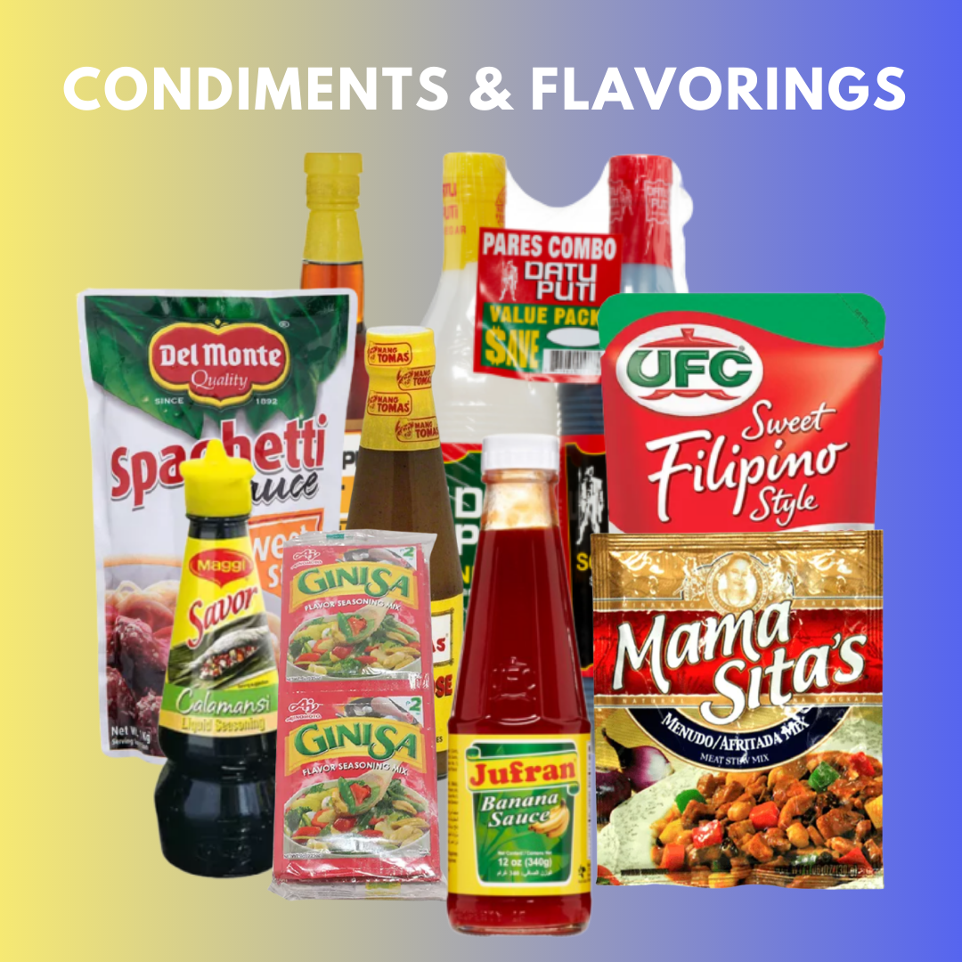 CONDIMENTS & FLAVORINGS