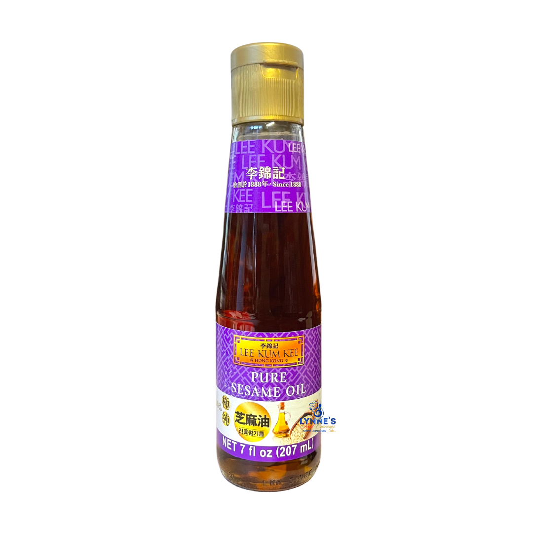 Lee Kum Kee - Pure Sesame Oil - 7 oz - Lynne's Food Cravings