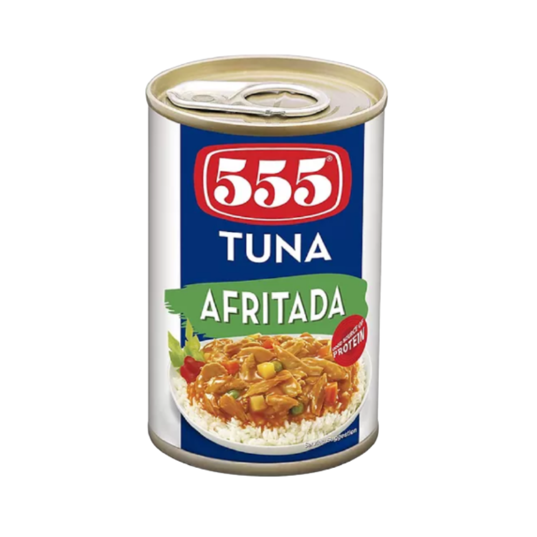 555 - Tuna Afritada - 155g - Lynne's Food Cravings