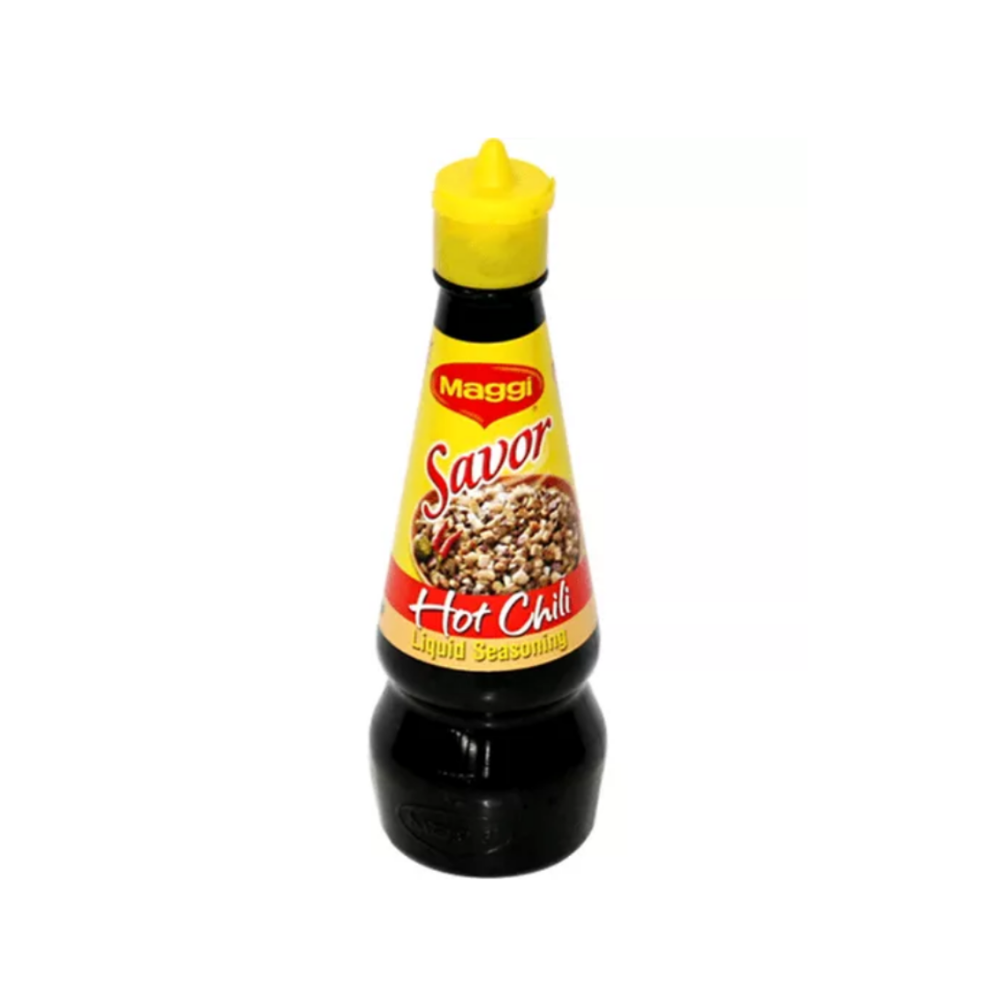 Maggi - Savor Hot Chili Liquid Seasoning - 130mL - Lynne's Food Cravings