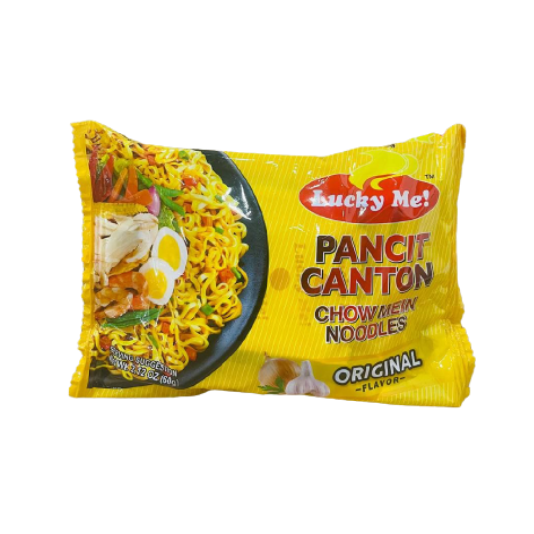 Lucky Me - Pancit Canton Original Flavor - 60g - Lynne's Food Cravings