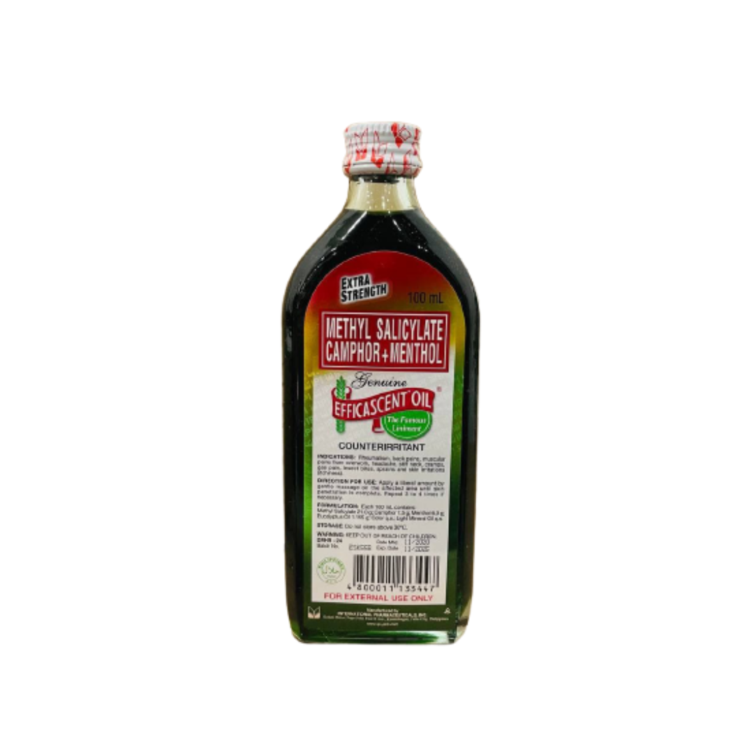 Genuine - Efficascent Oil Extra Strength - 100mL - Lynne's Food Cravings