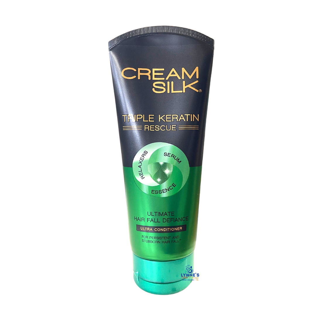 Cream Silk - Triple Keratin Rescue (Ultimate Hair Fall Defiance) Ultra Conditioner - 170mL - Lynne's Food Cravings