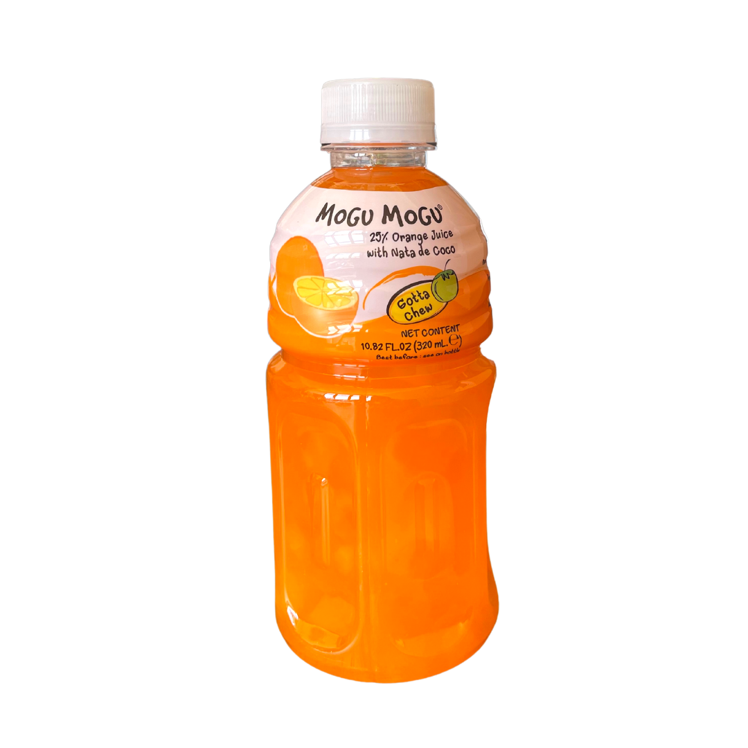Mogu Mogu - Orange Juice with Nata De Coco - 320mL - Lynne's Food Cravings