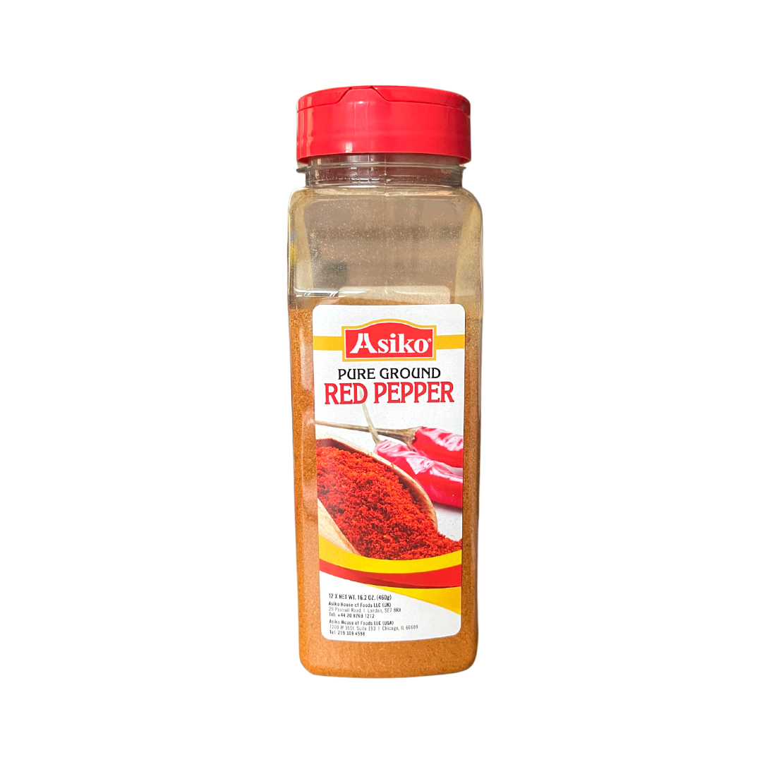 Asiko - Pure Ground Red Pepper - 460g - Lynne's Food Cravings