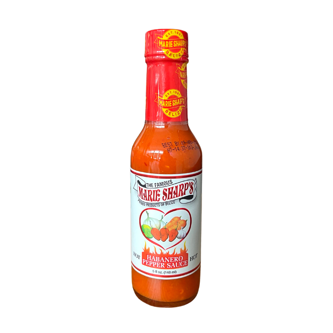 Marie Sharp's - Hot Habanero Pepper Sauce - 5oz - Lynne's Food Cravings