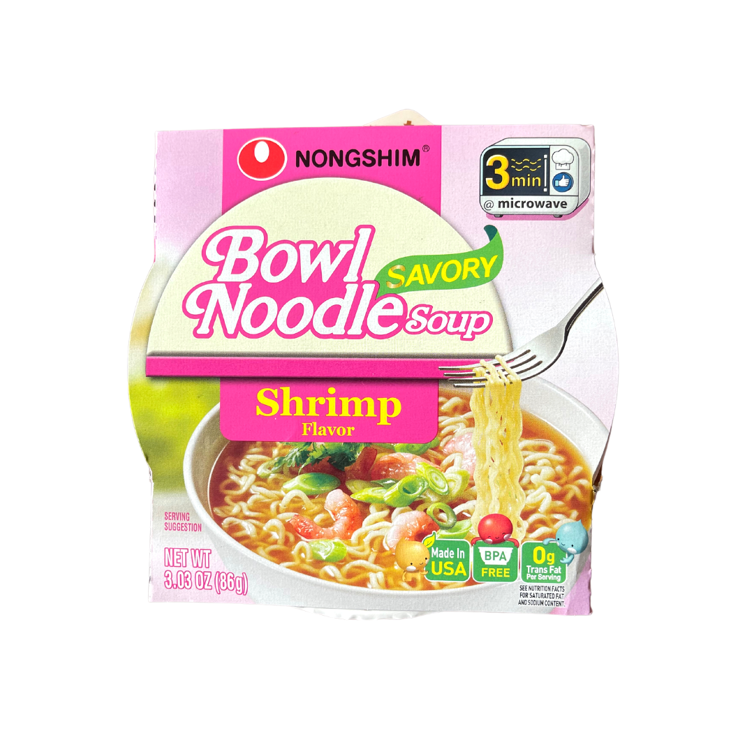 Nongshim - Shrimp Noodle Soup - 86g - Lynne's Food Cravings
