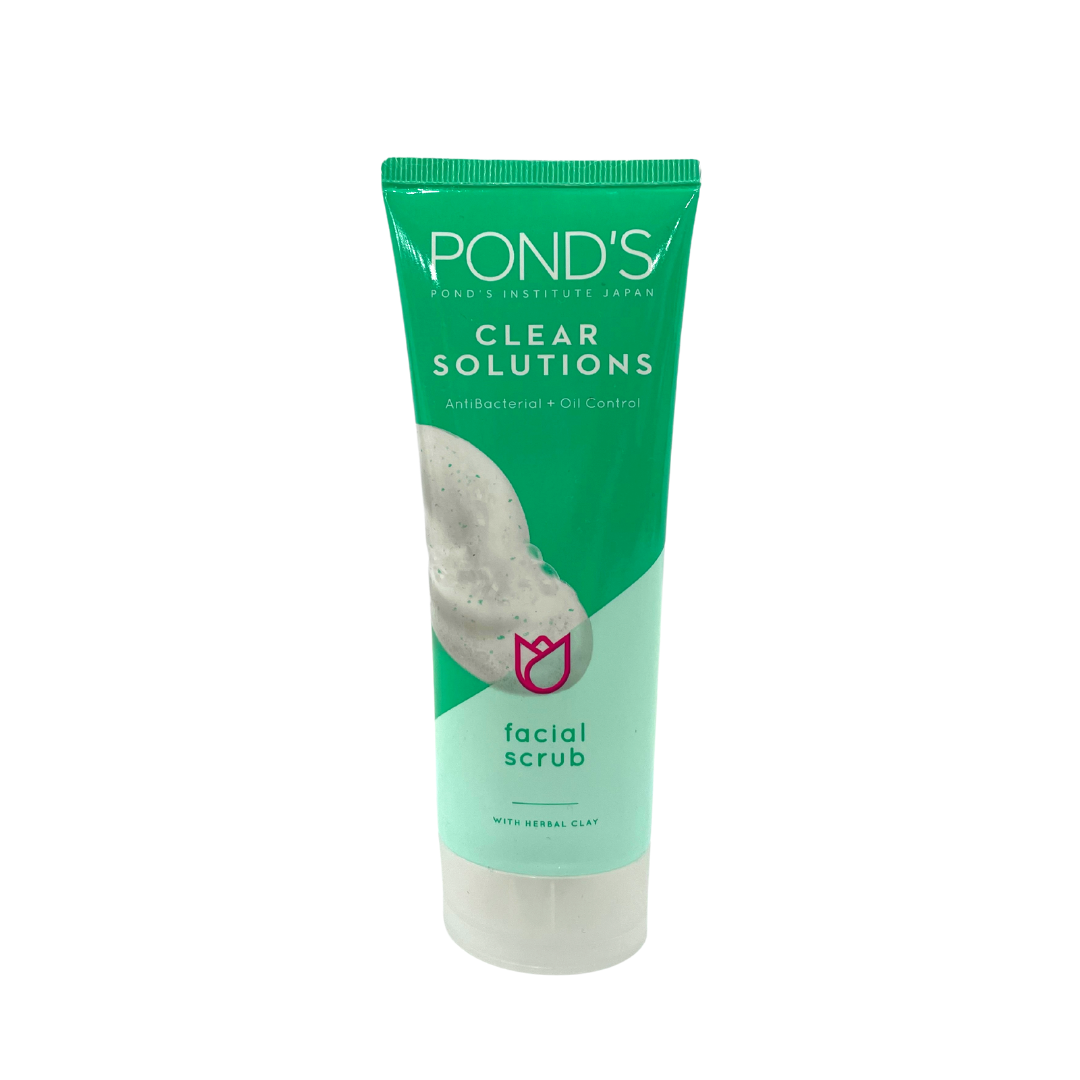 Pond's - Clear Solutions AntiBacterial + Oil Control Facial Scrub - 100g - Lynne's Food Cravings