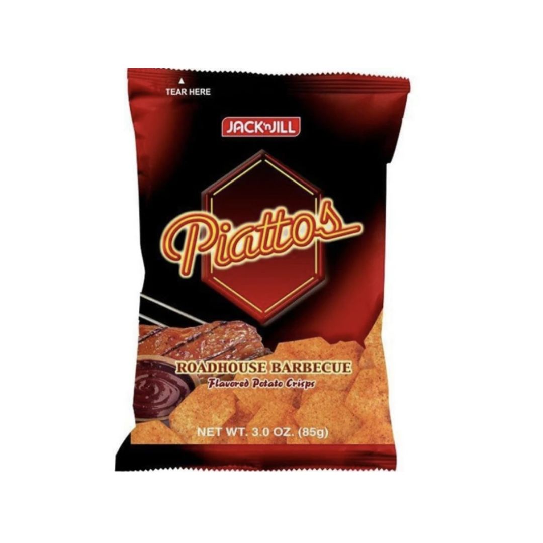 Jack ‘N Jill - Piattos Roadhouse Barbecue Flavored - 85g - Lynne's Food Cravings