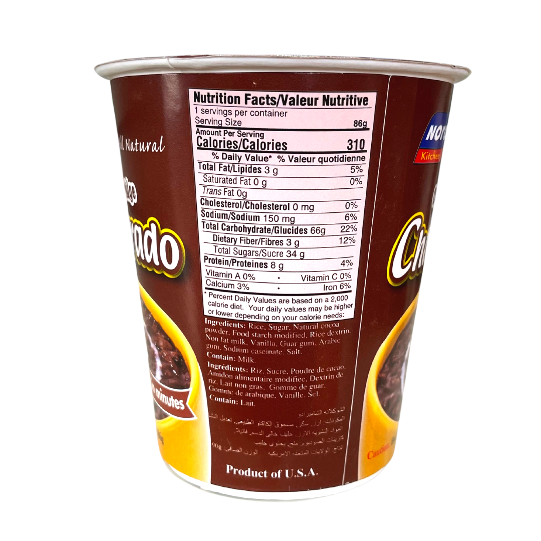 Nora Kitchen - Chocolate Porridge Champorado - 3 oz - Lynne's Food Cravings