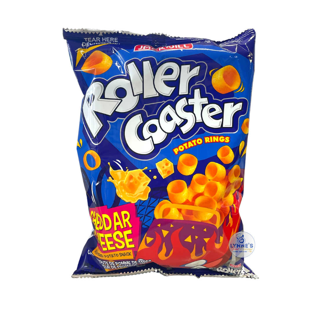 Jack ‘N Jill - Roller Coaster Potato Rings Cheddar Cheese Flavor - 85g - Lynne's Food Cravings