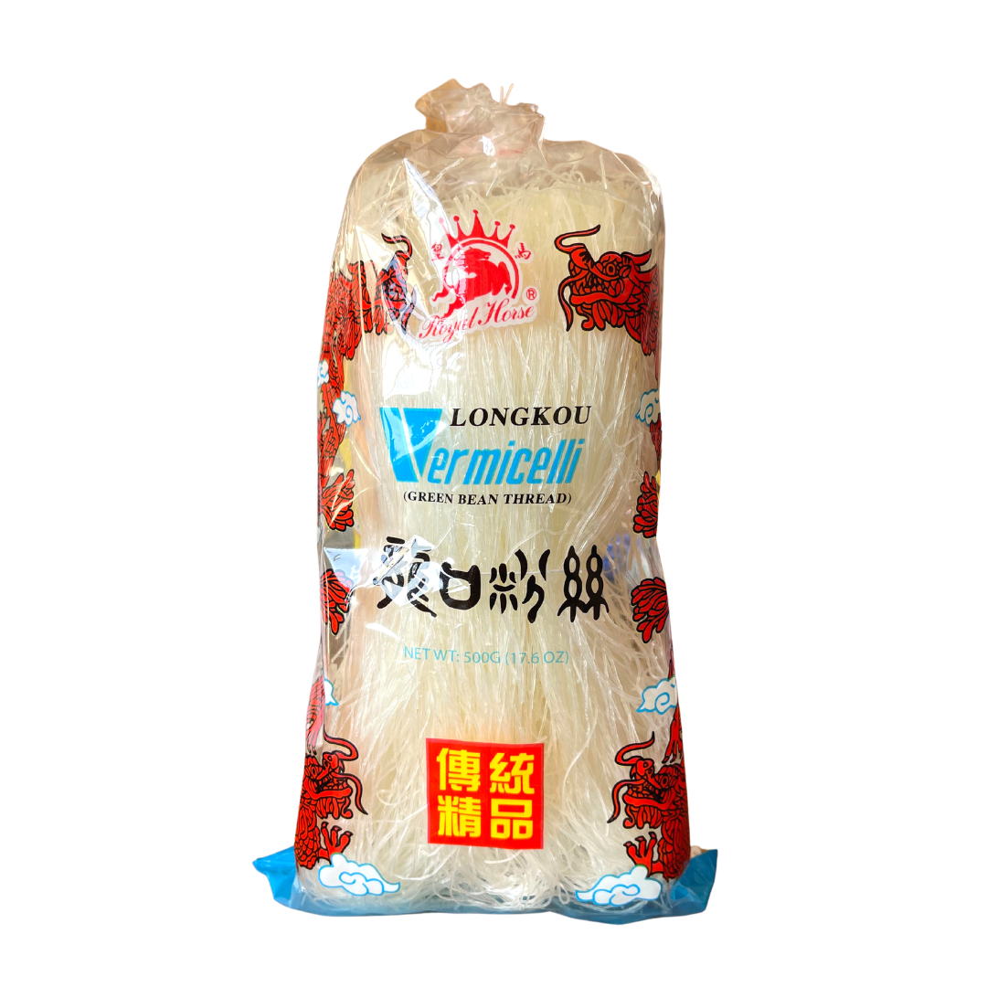 Royal Horse - Longkou Vermicelli - Green Bean Thread - 500g - Lynne's Food Cravings