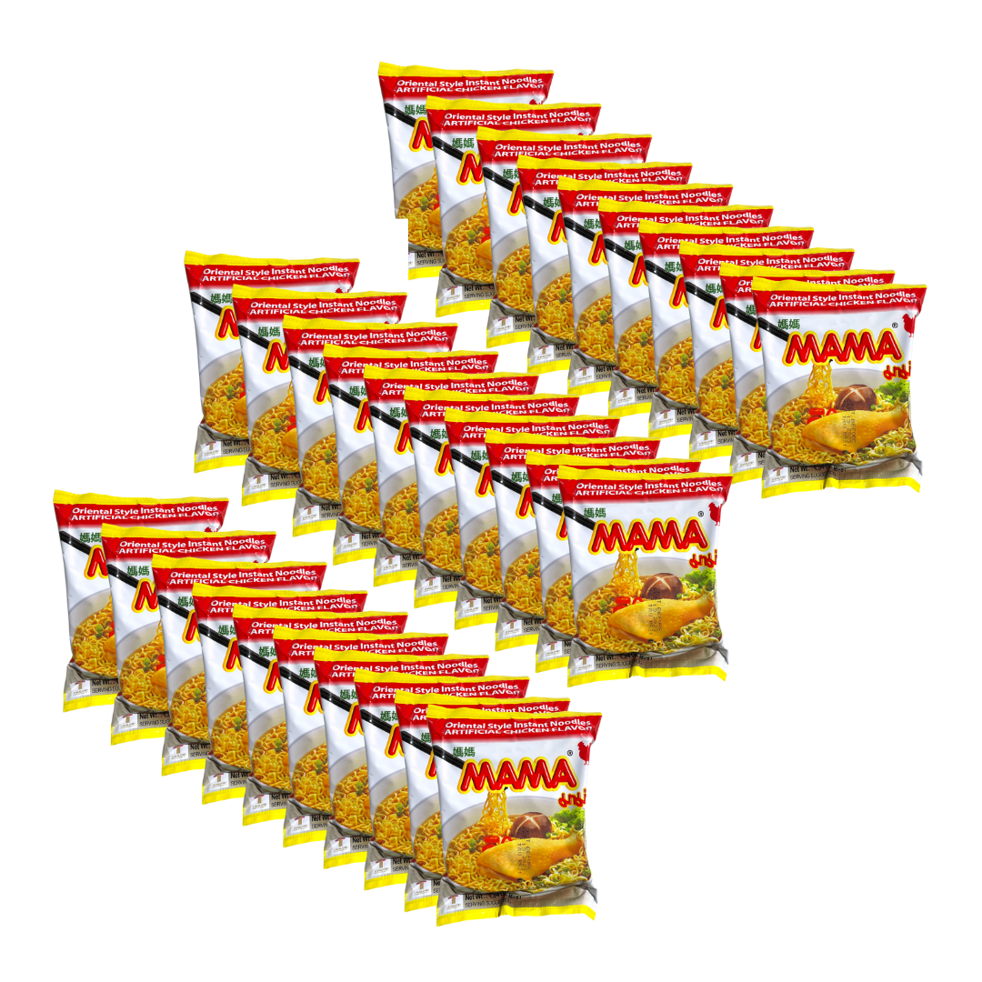 Mama - Chicken Flavor - 55gx30 (1 Box) - Lynne's Food Cravings