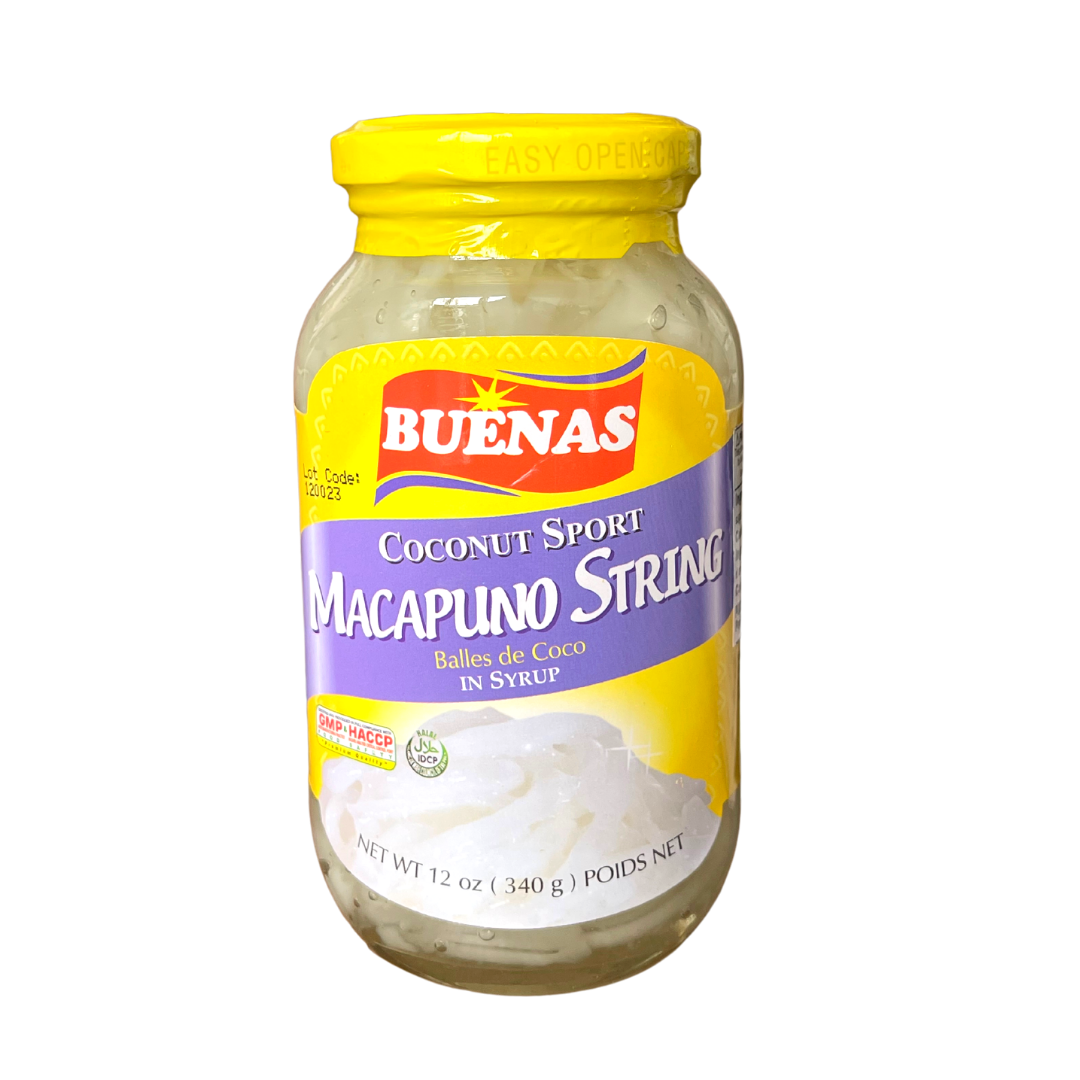 Buenas - Coconut String (Macapuno) - 12oz - Lynne's Food Cravings