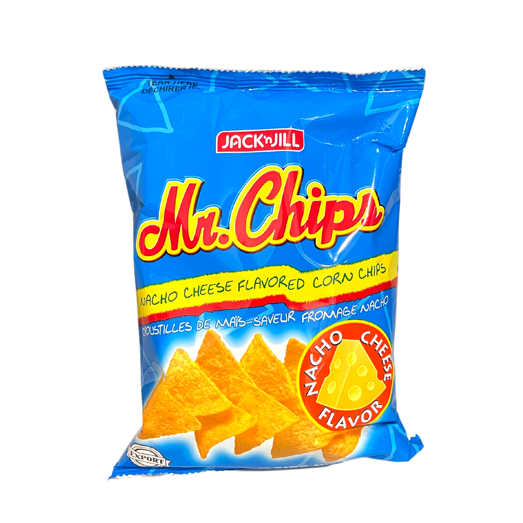 Jack ‘N Jill - Mr. Chips Nacho Cheese Flavored Corn Chips - 100g - Lynne's Food Cravings