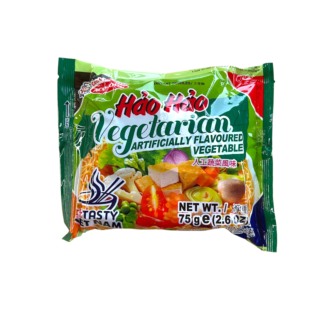 Hao Hao - Vegetarian Noodles - 75g - Lynne's Food Cravings