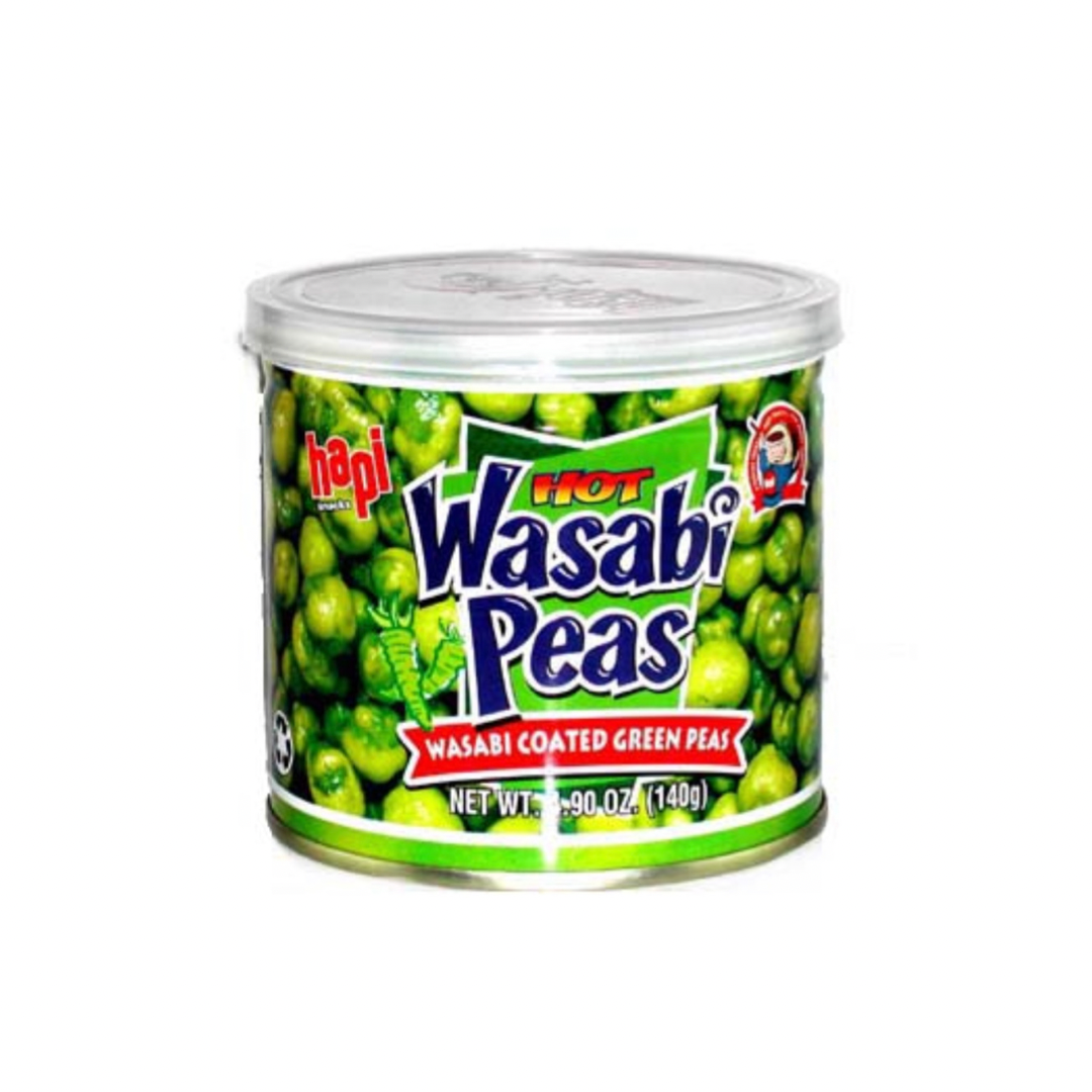 Hapi - Wasabi Coated Green Peas (Hot) - 4.9oz - Lynne's Food Cravings