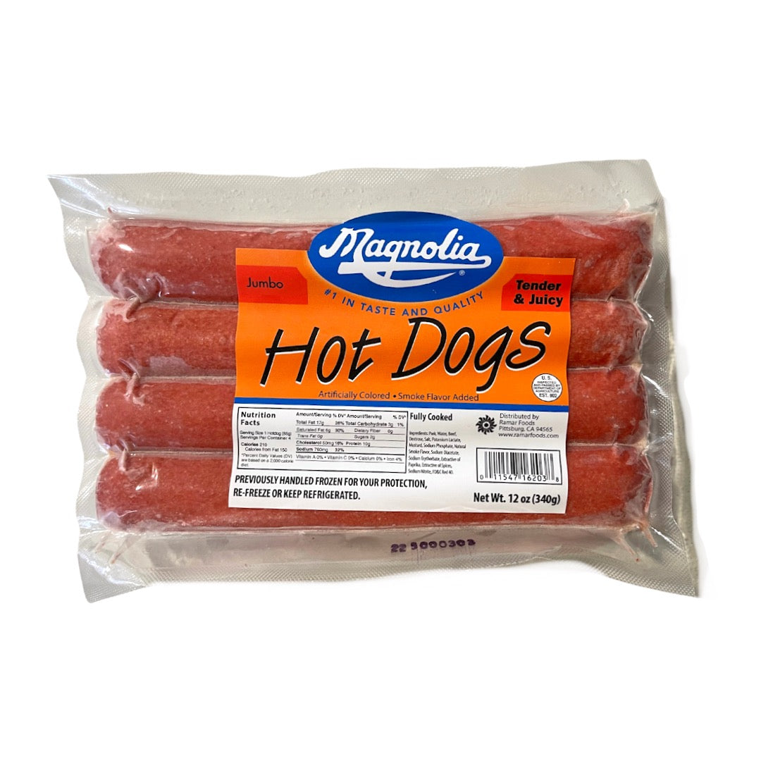 Magnolia - Hot Dog Jumbo - 12 oz - Lynne's Food Cravings