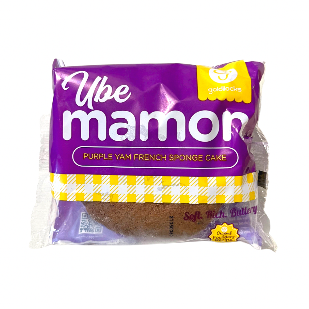 Goldilocks - Ube Mamon - 57g - Lynne's Food Cravings