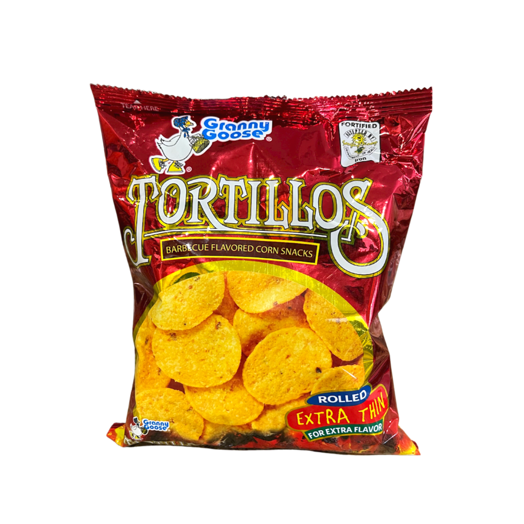 Granny Goose - Tortillos Barbecue Flavored Corn Snack - 100g - Lynne's Food Cravings