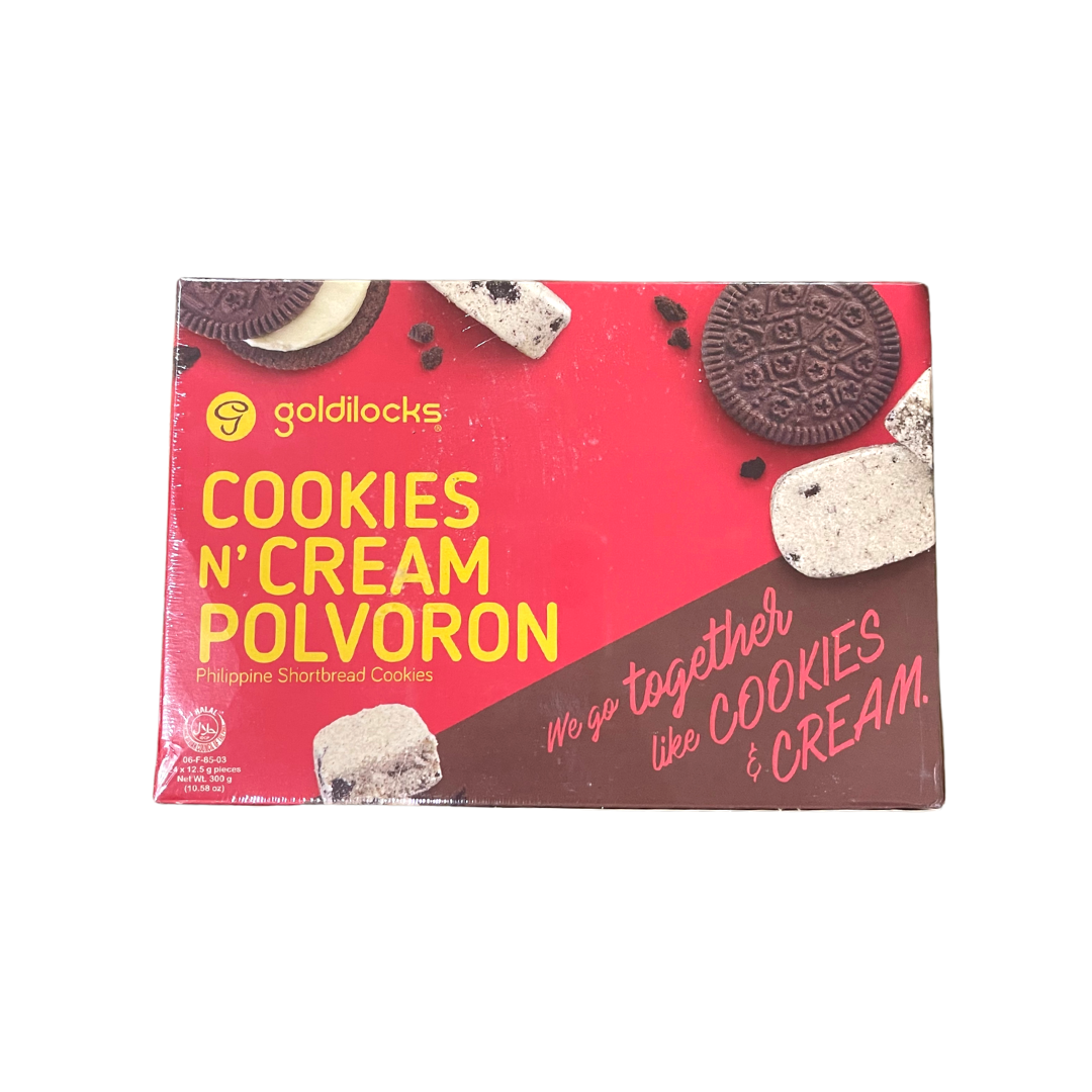 Goldilocks - Polvoron (Cookies N' Cream) - 300g - Lynne's Food Cravings