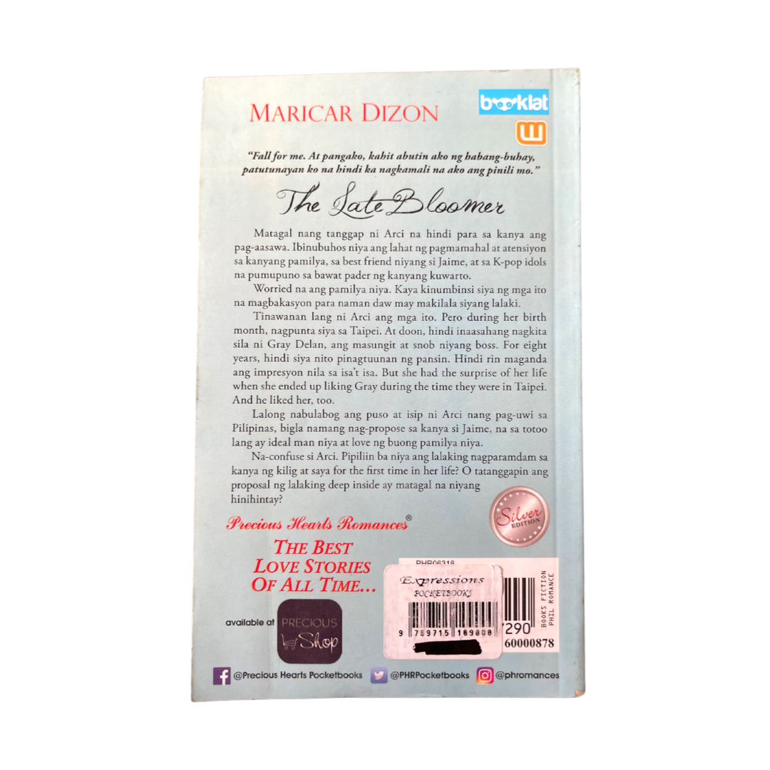 PHR - Pocketbook (The Late Bloomer) - 1 pc - Lynne's Food Cravings