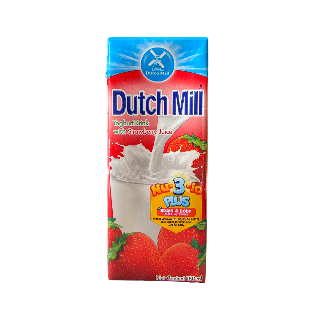 Dutch Mill - Yogurt Drink with Strawberry Juice - 180mL - Lynne's Food Cravings