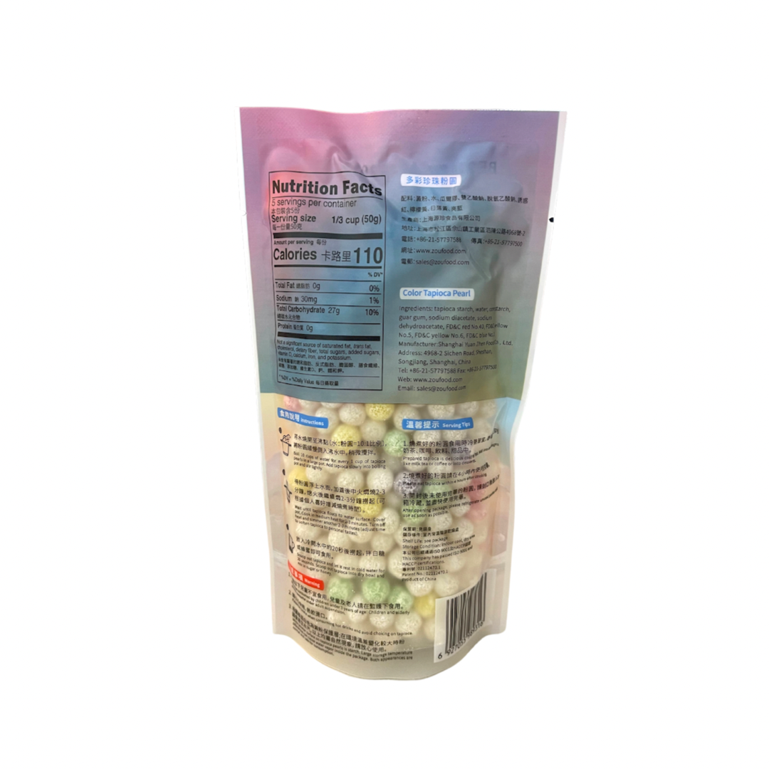 WufuYuan - Color Tapioca Pearl - 250g - Lynne's Food Cravings