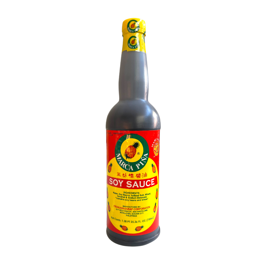 Marca Pina - Soy Sauce - 25.36oz (750mL) - Lynne's Food Cravings