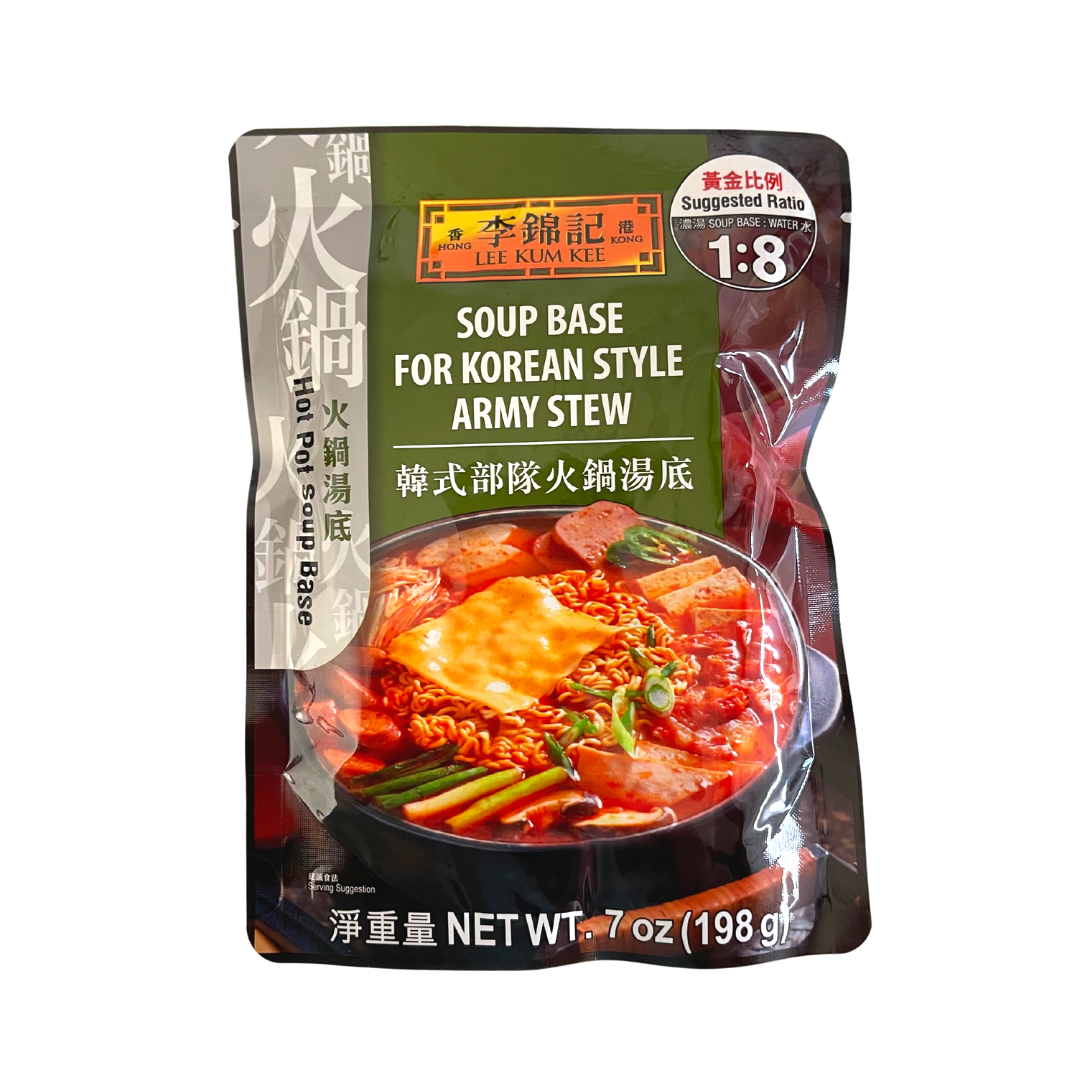 Lee Kum Kee - Soup Base for Korean Style Army Stew - 7oz - Lynne's Food Cravings