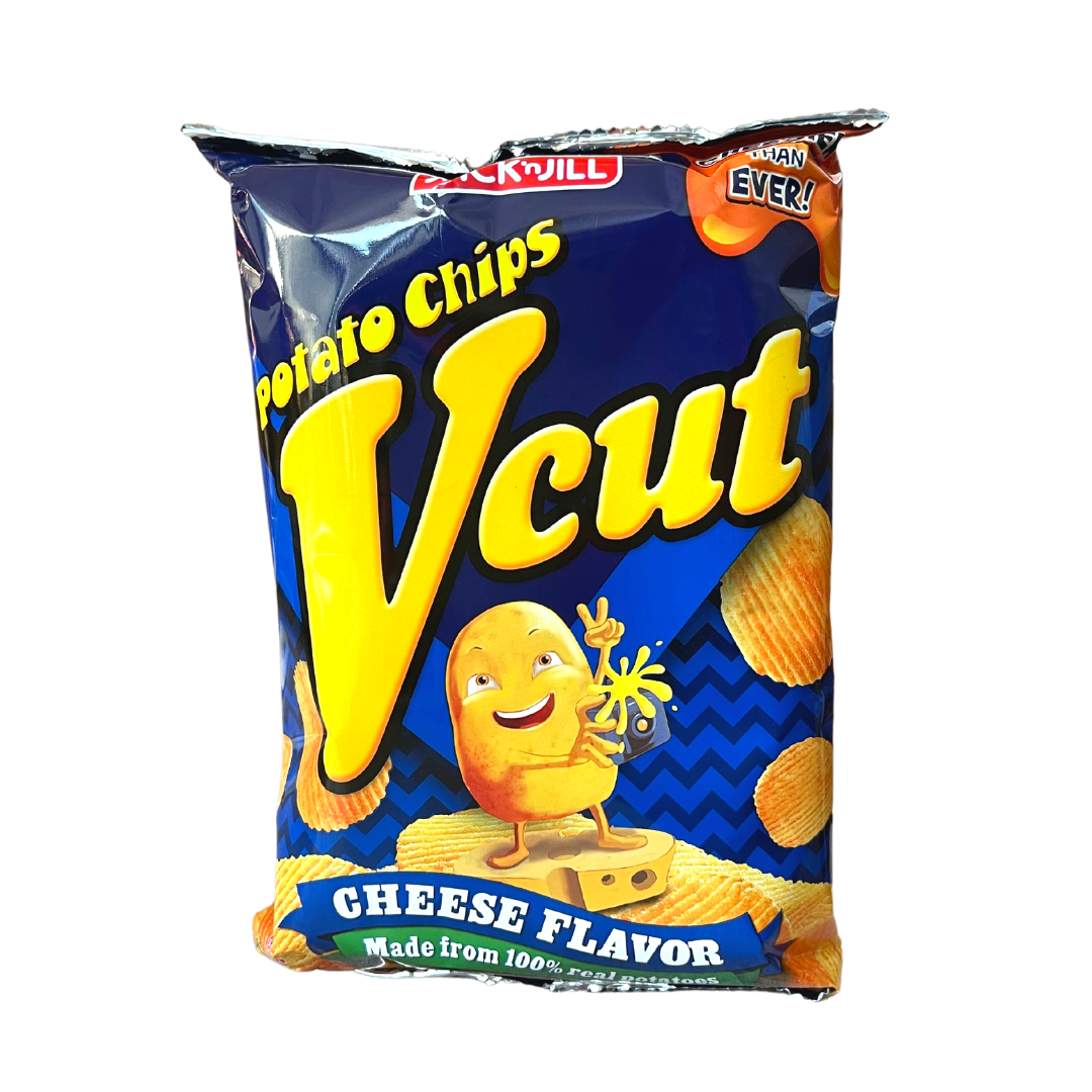 Jack 'N Jill - Vcut Potato Chips Cheese Flavor - 2.12oz (60g) - Lynne's Food Cravings