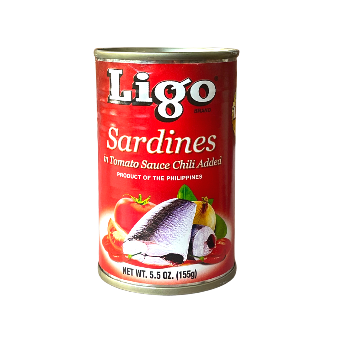 Ligo - Sardines in Tomato Sauce (Chili) - 155g - Lynne's Food Cravings