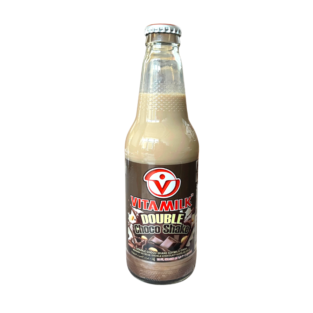 Vitamilk - Double Choco Shake Soymilk Drink - 10oz (300mL) - Lynne's Food Cravings
