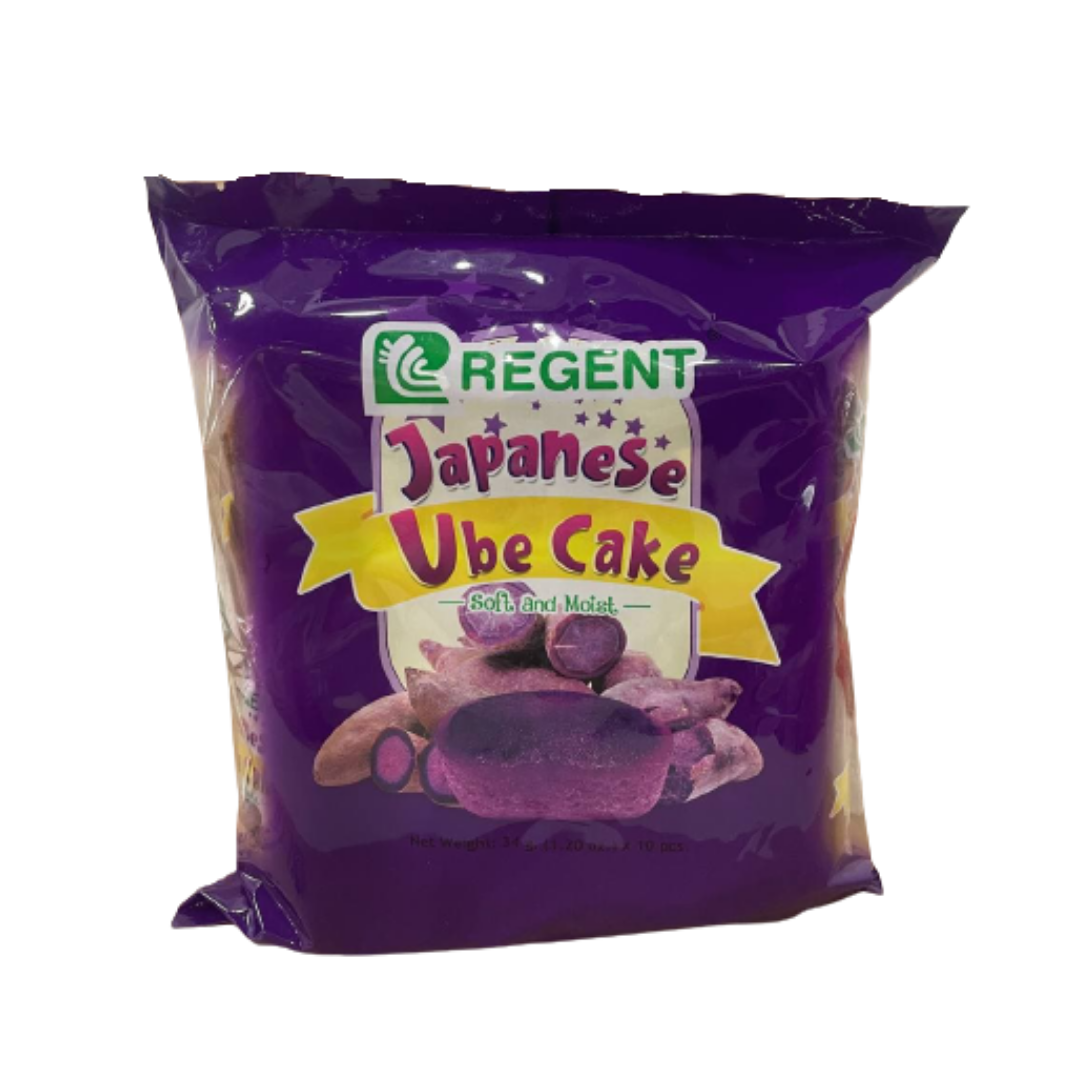 Regent - Japanese Ube Cake - 10 Pack - Lynne's Food Cravings