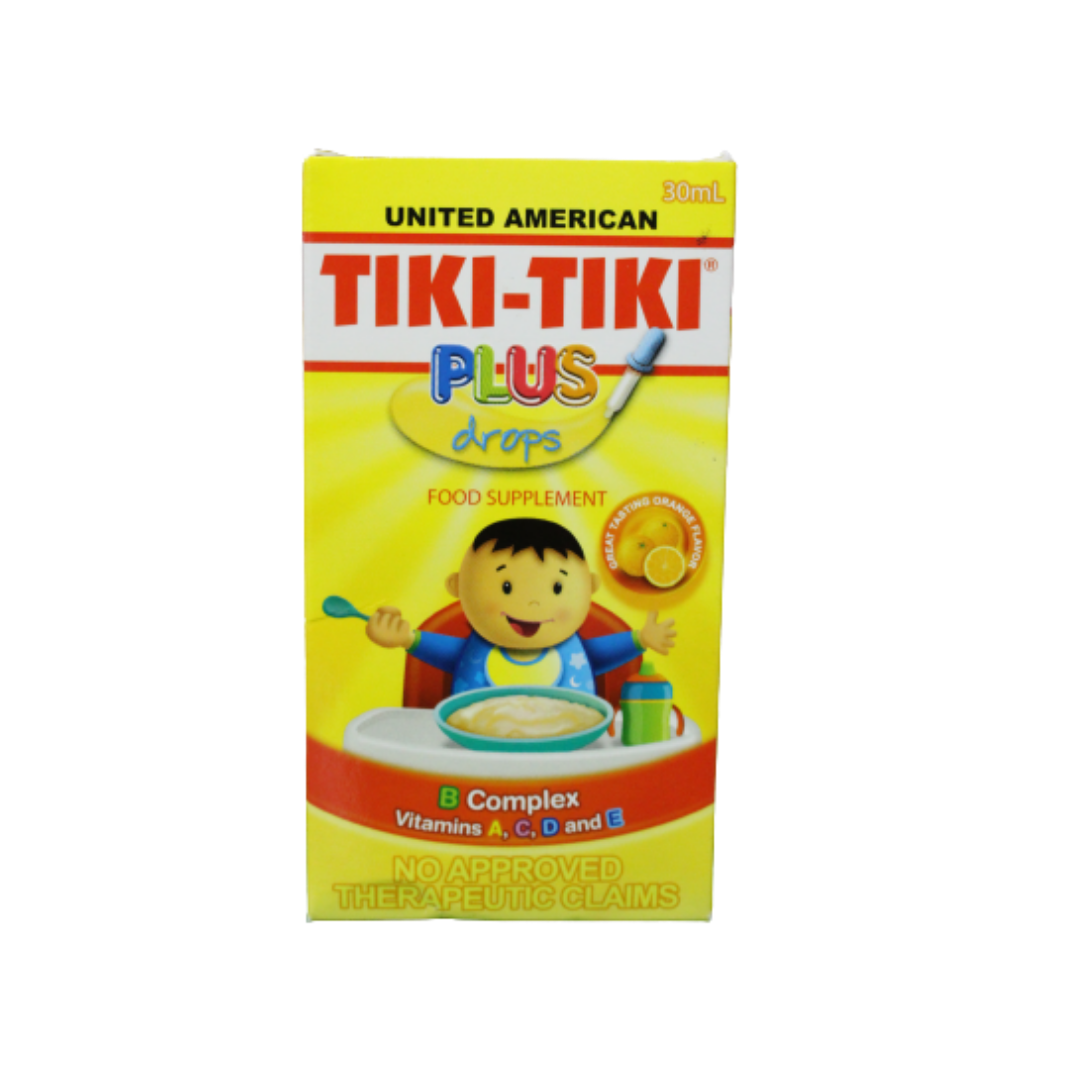 United American - Tiki-Tiki Plus Drops - 30mL - Lynne's Food Cravings
