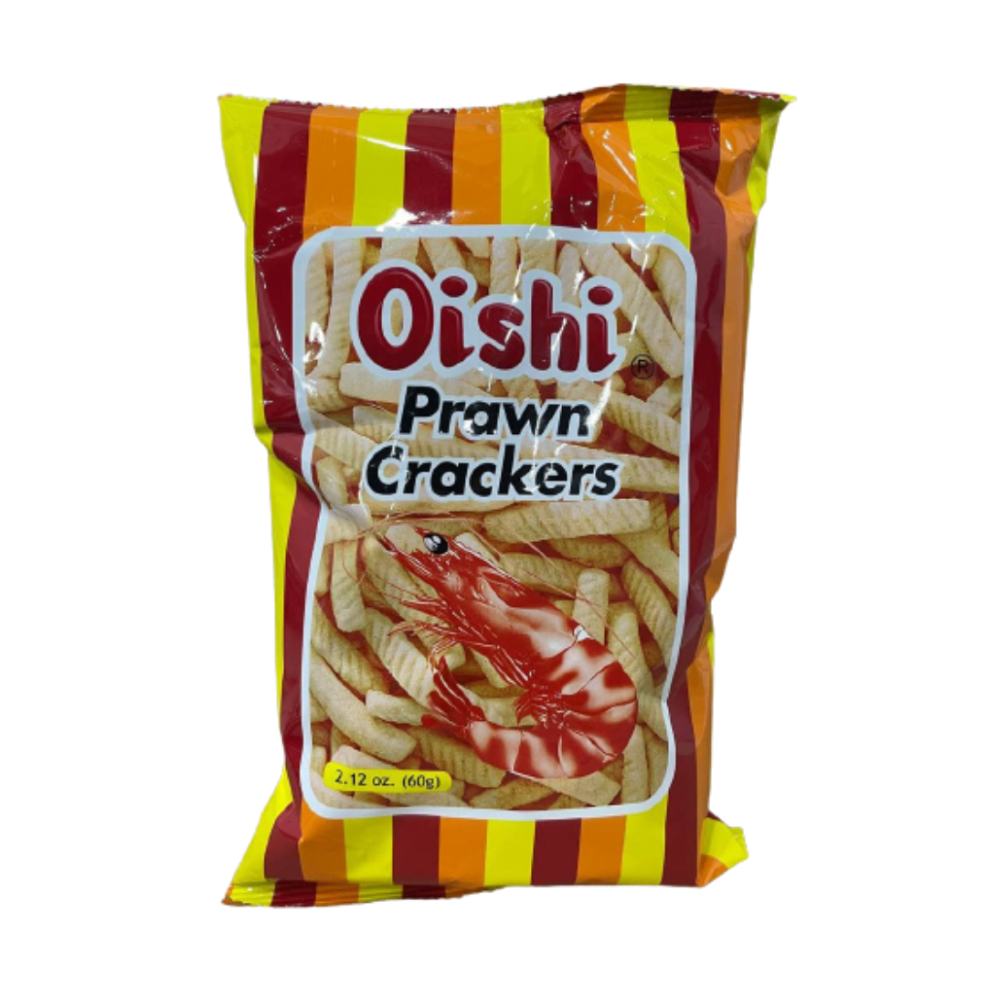 Oishi - Prawn Crackers Regular - 60g - Lynne's Food Cravings