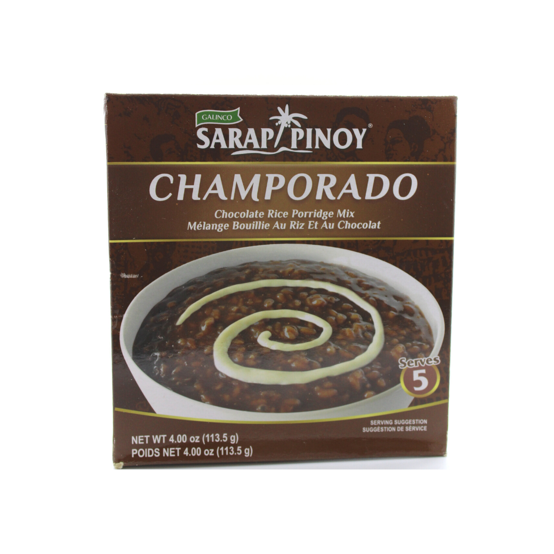 Sarap Pinoy - Champorado Chocolate Rice Porridge Mix - 4oz - Lynne's Food Cravings