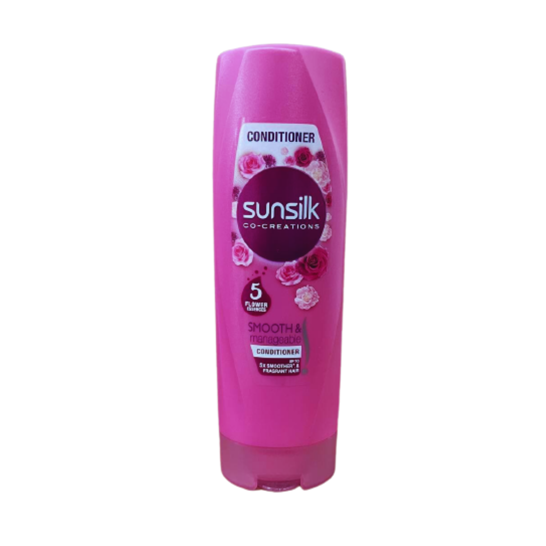 Sunsilk Co Creations - Smooth & Manageable Conditioner (Pink) - 170mL - Lynne's Food Cravings