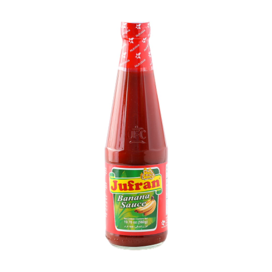 Jufran - Banana Sauce Hot & Spicy (BIG) - 560g - Lynne's Food Cravings