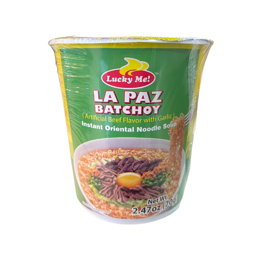 Lucky Me - La Paz Batchoy Instant Noodle Soup - 70g - Lynne's Food Cravings
