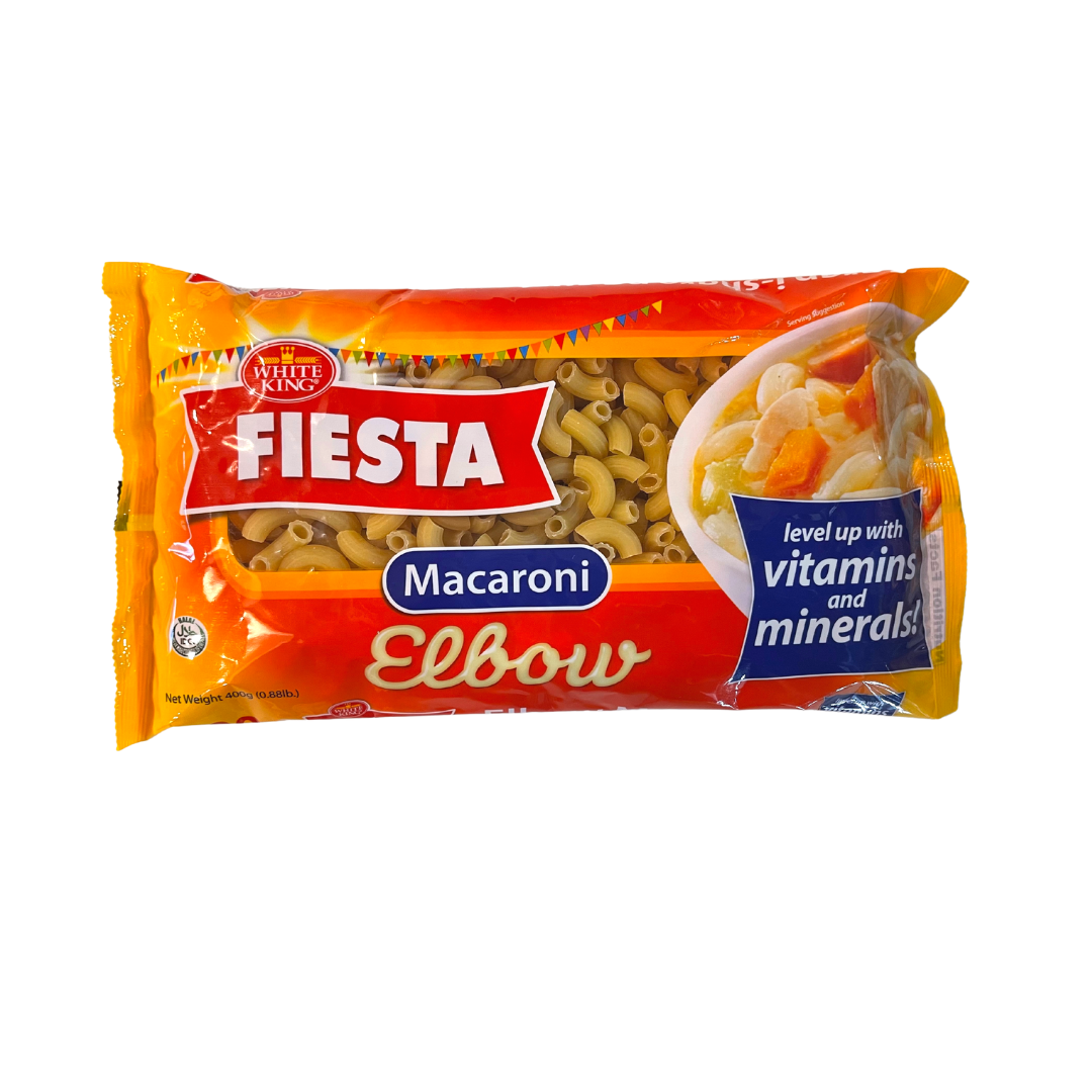 White King - Fiesta Elbow Macaroni - 400g - Lynne's Food Cravings