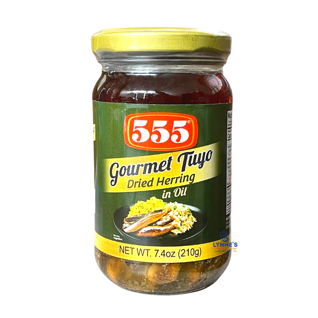 555 - Gourmet Tuyo Dried Herring in Oil - 7.4 oz - Lynne's Food Cravings