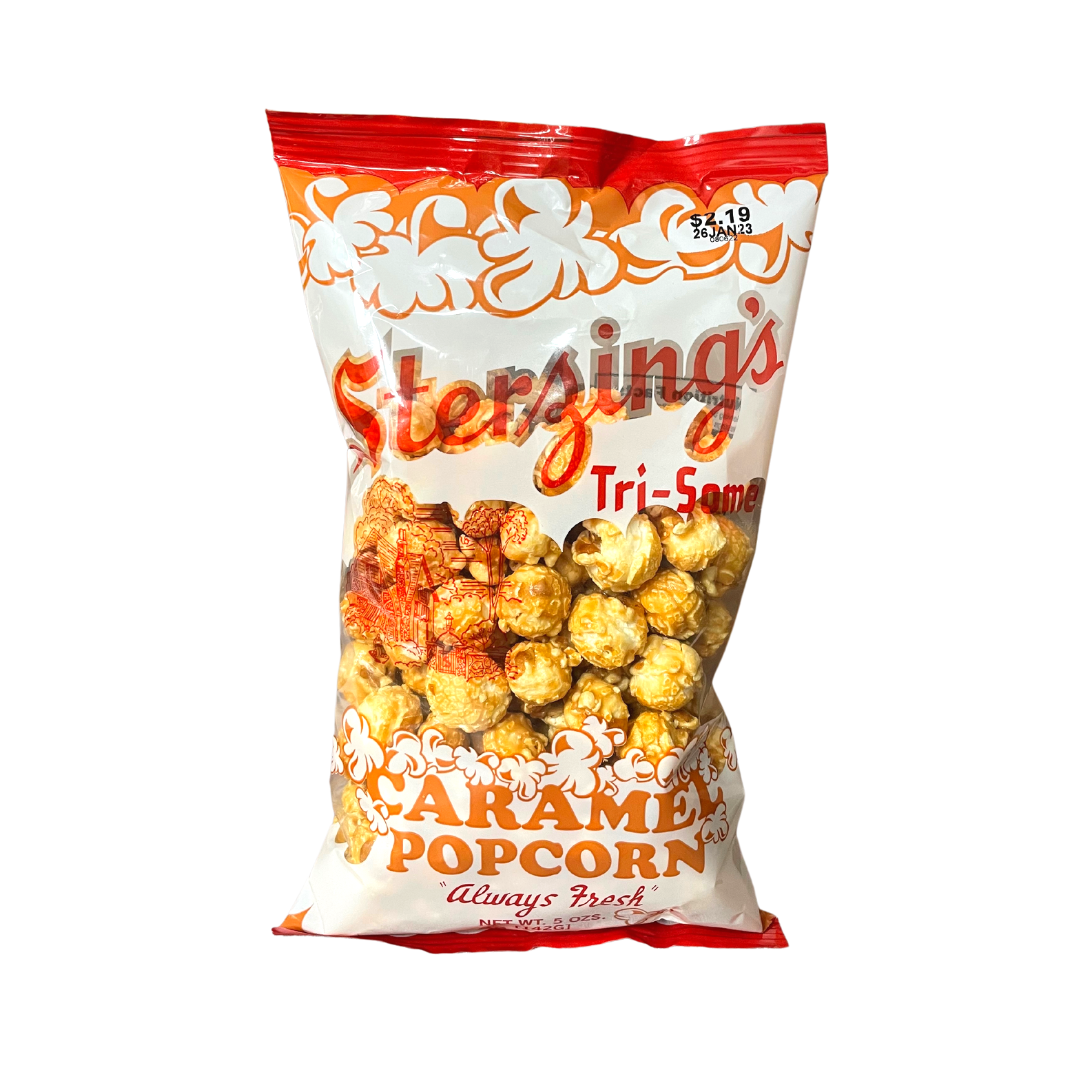 Sterzing - Caramel Popcorn - 5oz - Lynne's Food Cravings