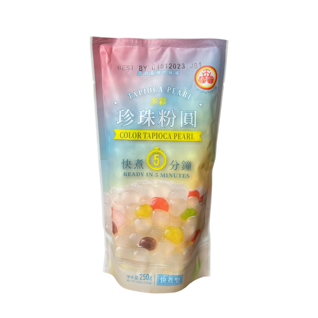 WufuYuan - Color Tapioca Pearl - 250g - Lynne's Food Cravings