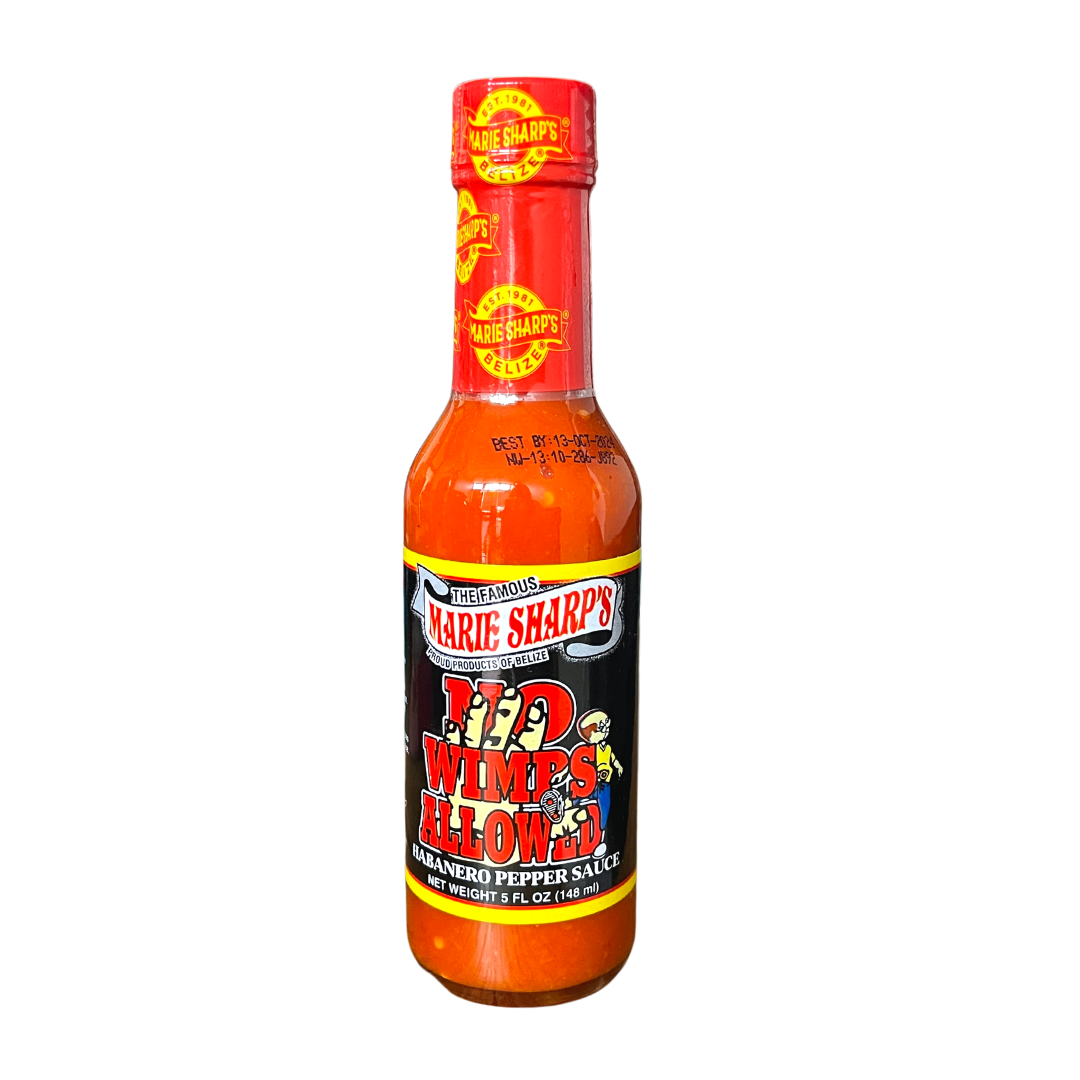 Marie Sharp's - No Wimps Allowed Habanero Pepper Sauce - 5oz - Lynne's Food Cravings