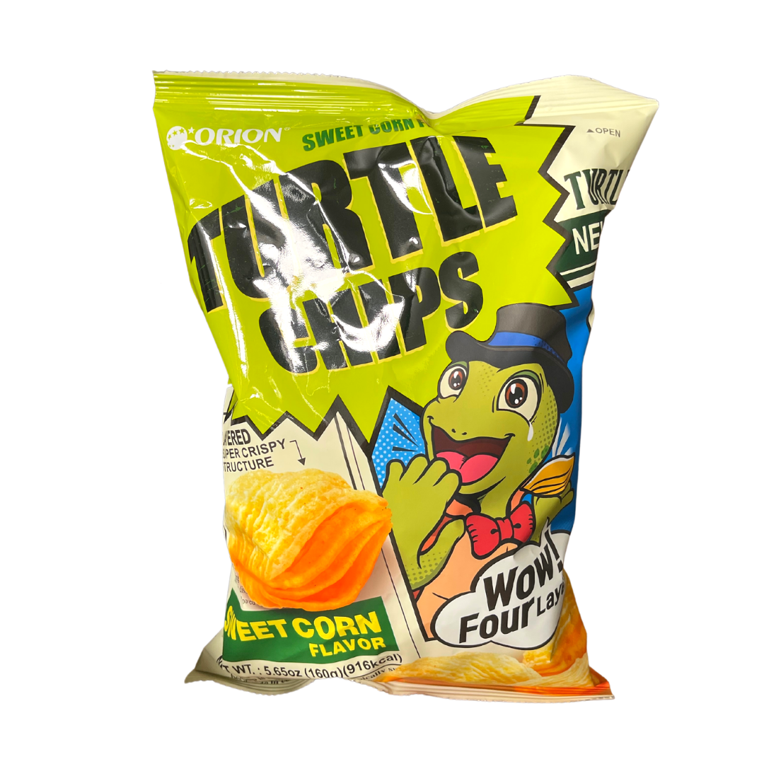 Orion - Turtle Chips Sweet Corn - 5.65oz - Lynne's Food Cravings