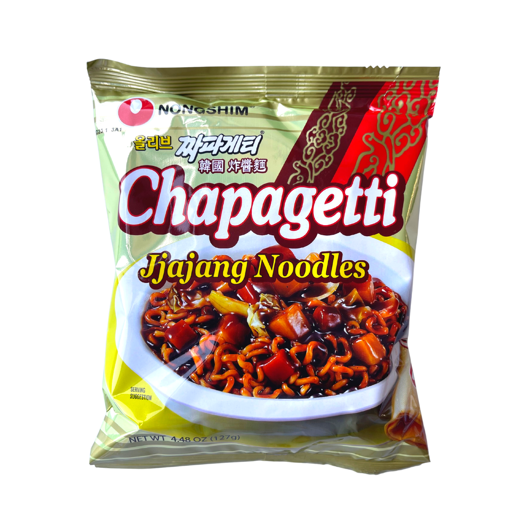 Nongshim - Chapagetti Jjajang Noodles - 4.48oz - Lynne's Food Cravings