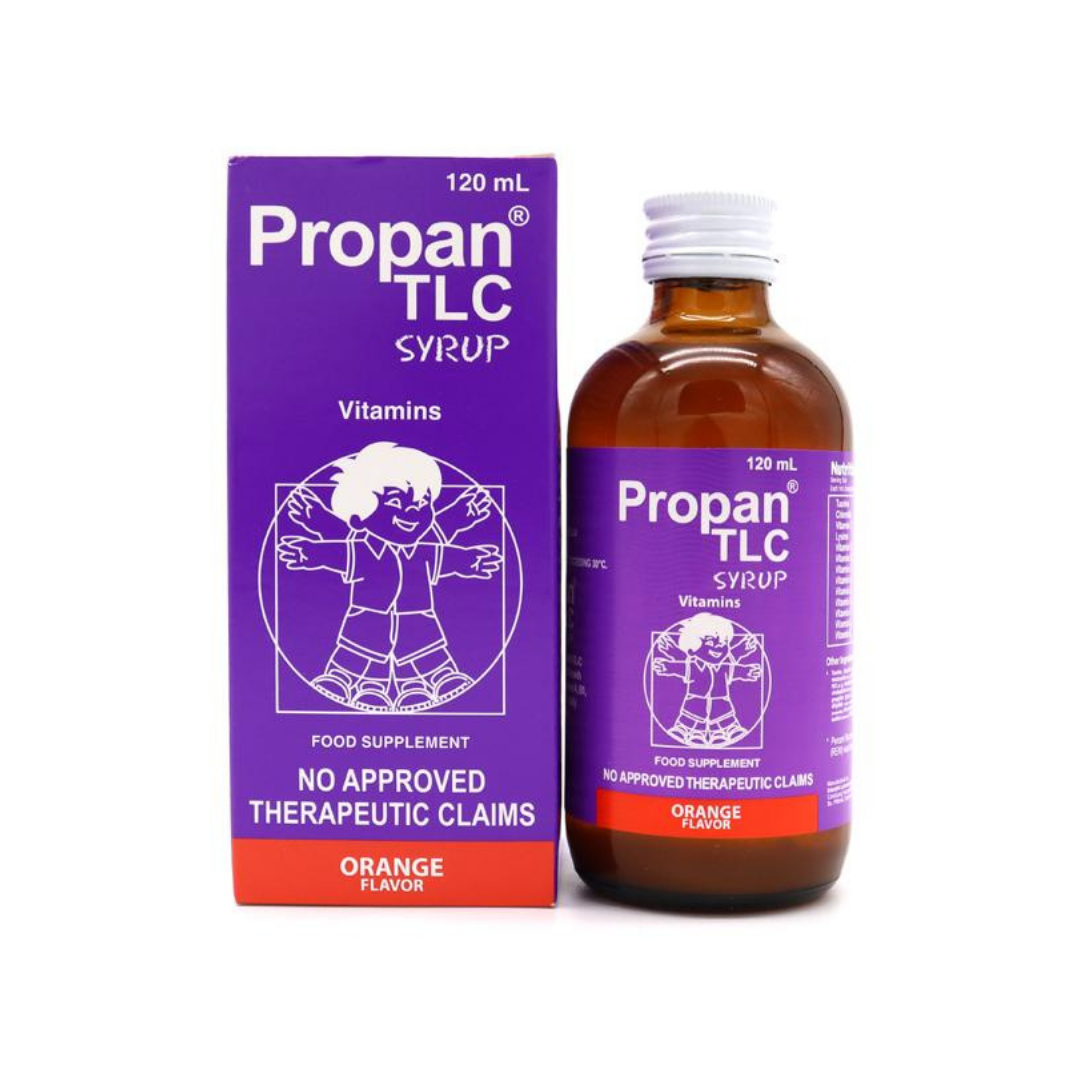 Propan - TLC Orange Flavor Syrup Vitamins - 120mL - Lynne's Food Cravings