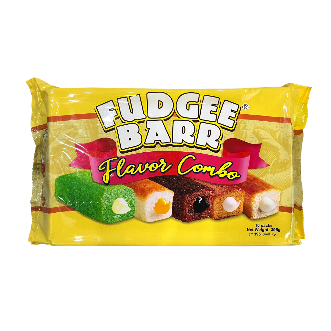 Fudgee Barr - Flavor Combo Cake Bar - 39g x 10 Pack - Lynne's Food Cravings