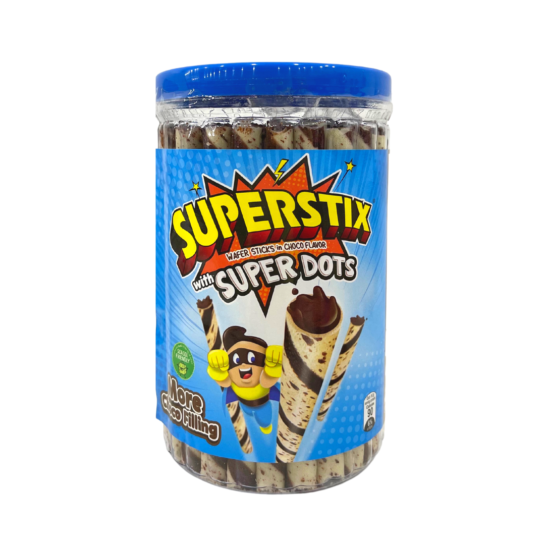 Superstix - Choco Flavor with Super Dots - 352g - Lynne's Food Cravings